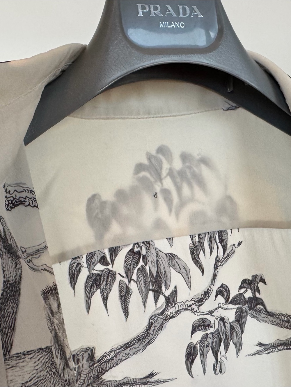 Burberry 100% Silk Button-Up Shirt – Size M - Picture 15 of 16